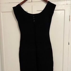 Ribbed RVCA Cap Sleeve Dress